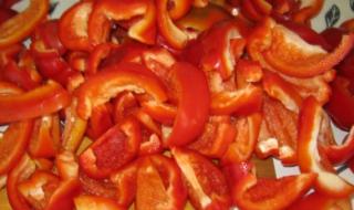 Маринованный перец в томатном соке на зиму